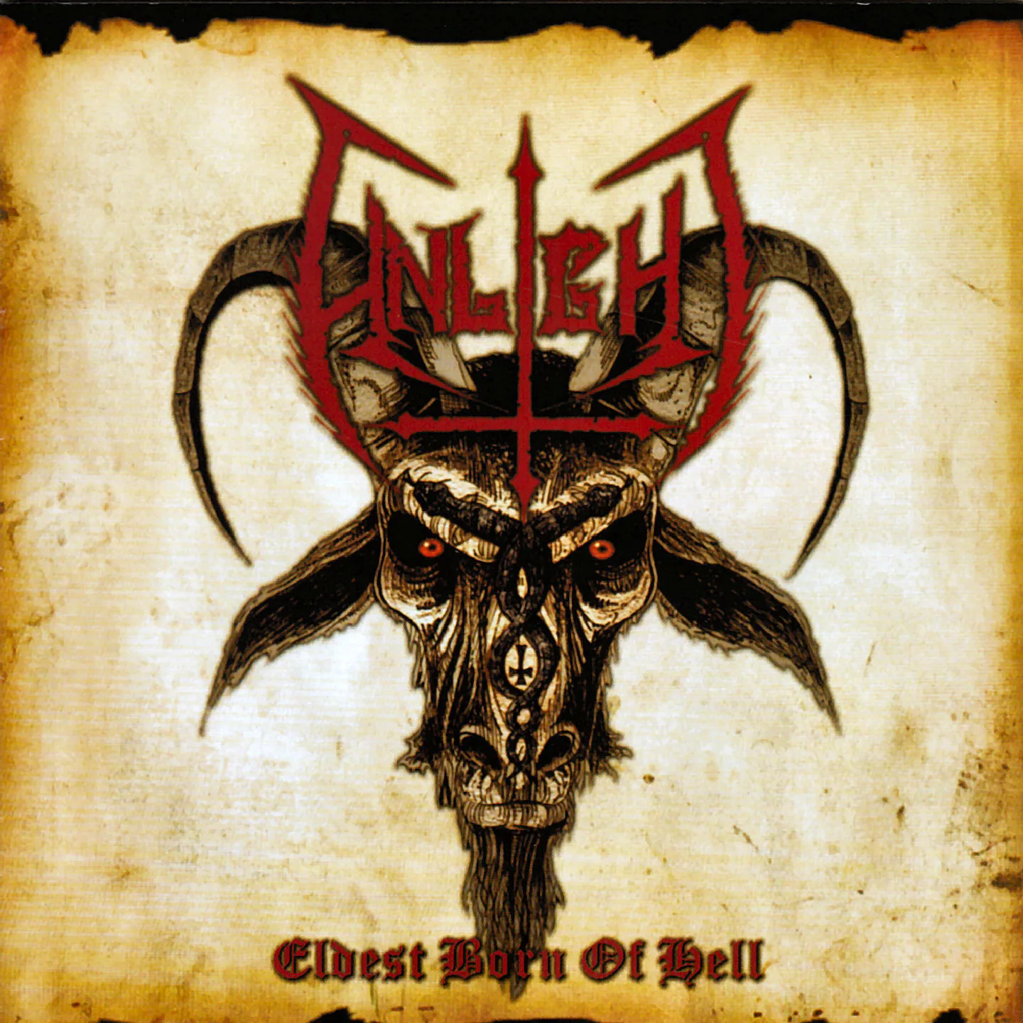 Official album cover art for the release Eldest Born of Hell by Unlight