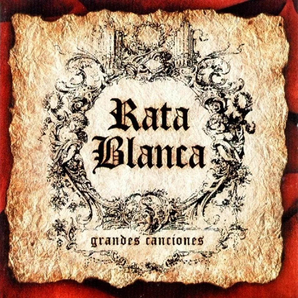 Official album cover art for the release Grandes canciones by Rata Blanca