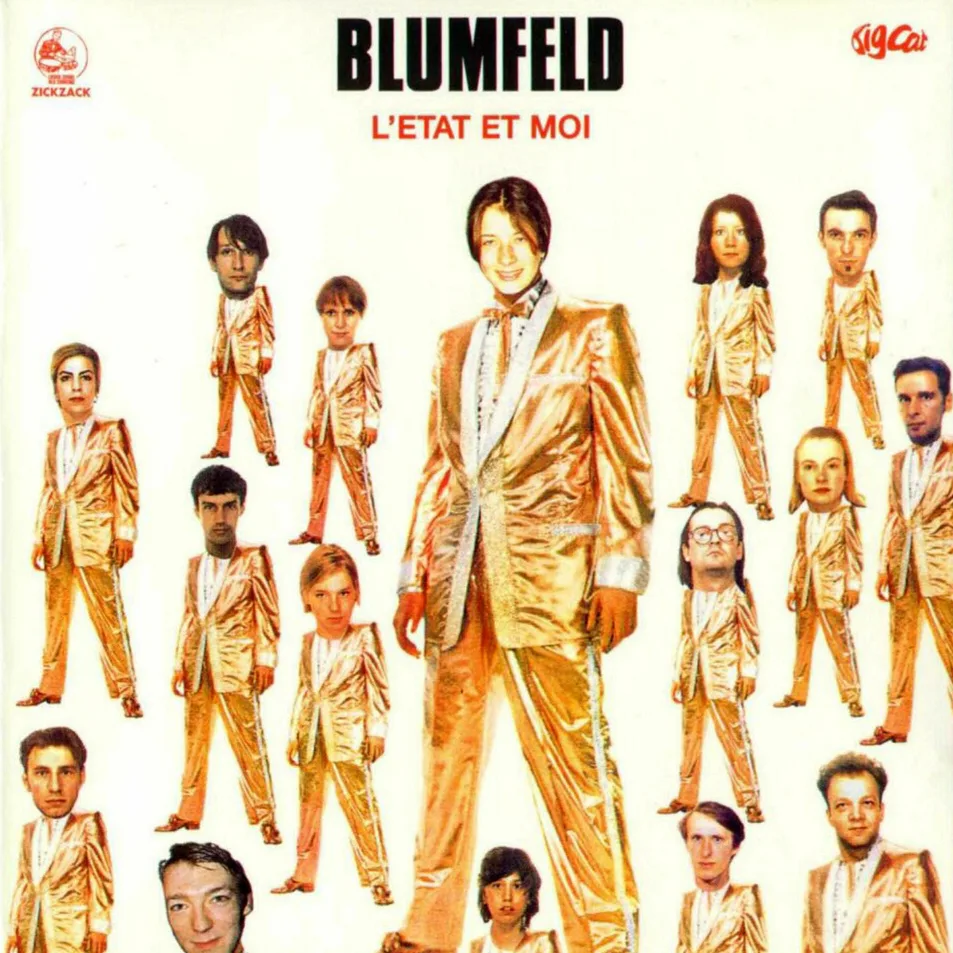 Official album cover art for the release L’État et moi by Blumfeld