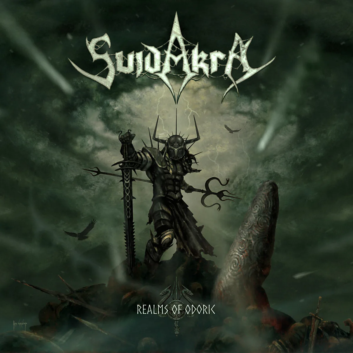 Official album cover artwork for Realms of Odoric by SuidAkrA