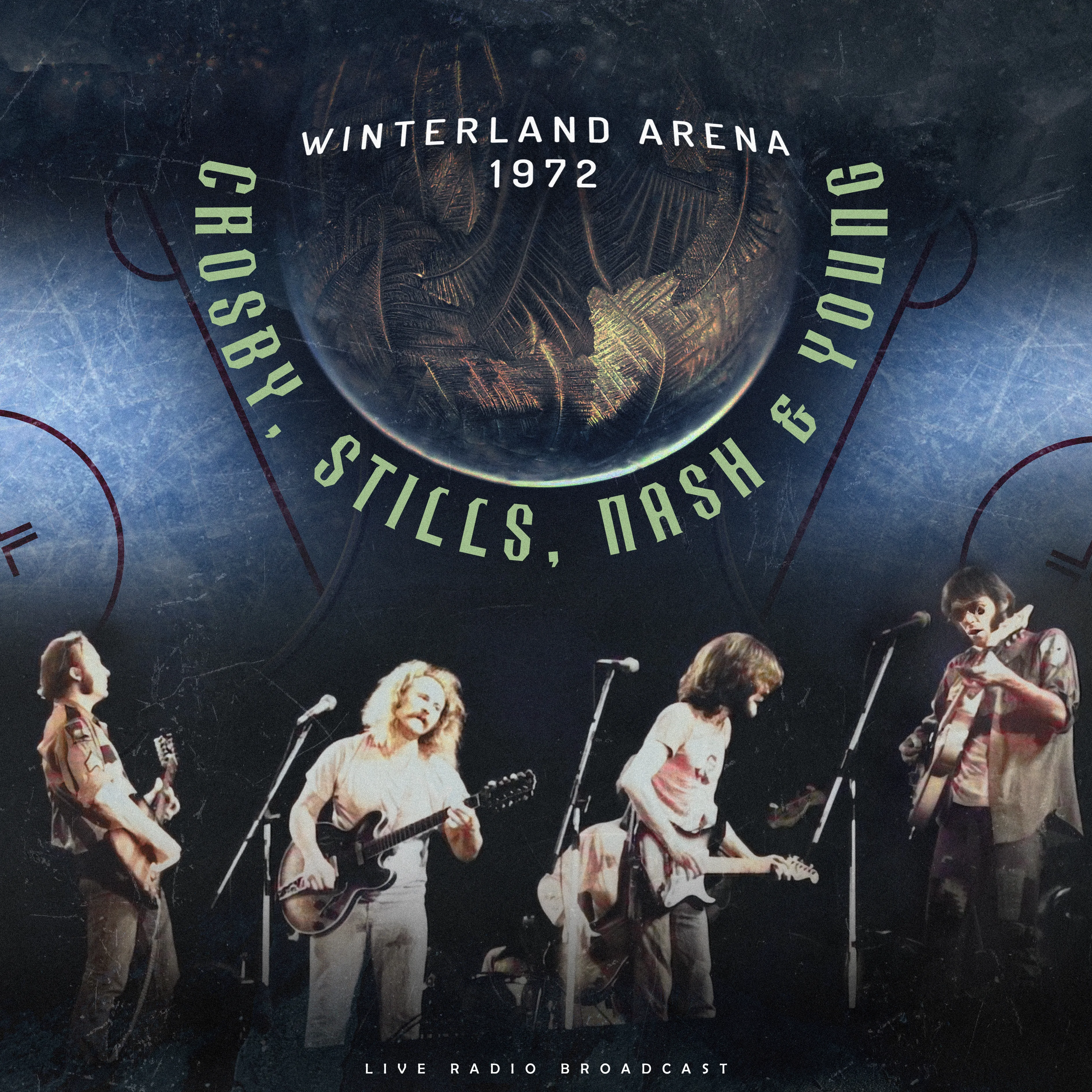 I Used to Be a King song track artwork featured on the album Winterland Arena 1972 (live radio broadcast) by Crosby, Stills, Nash & Young