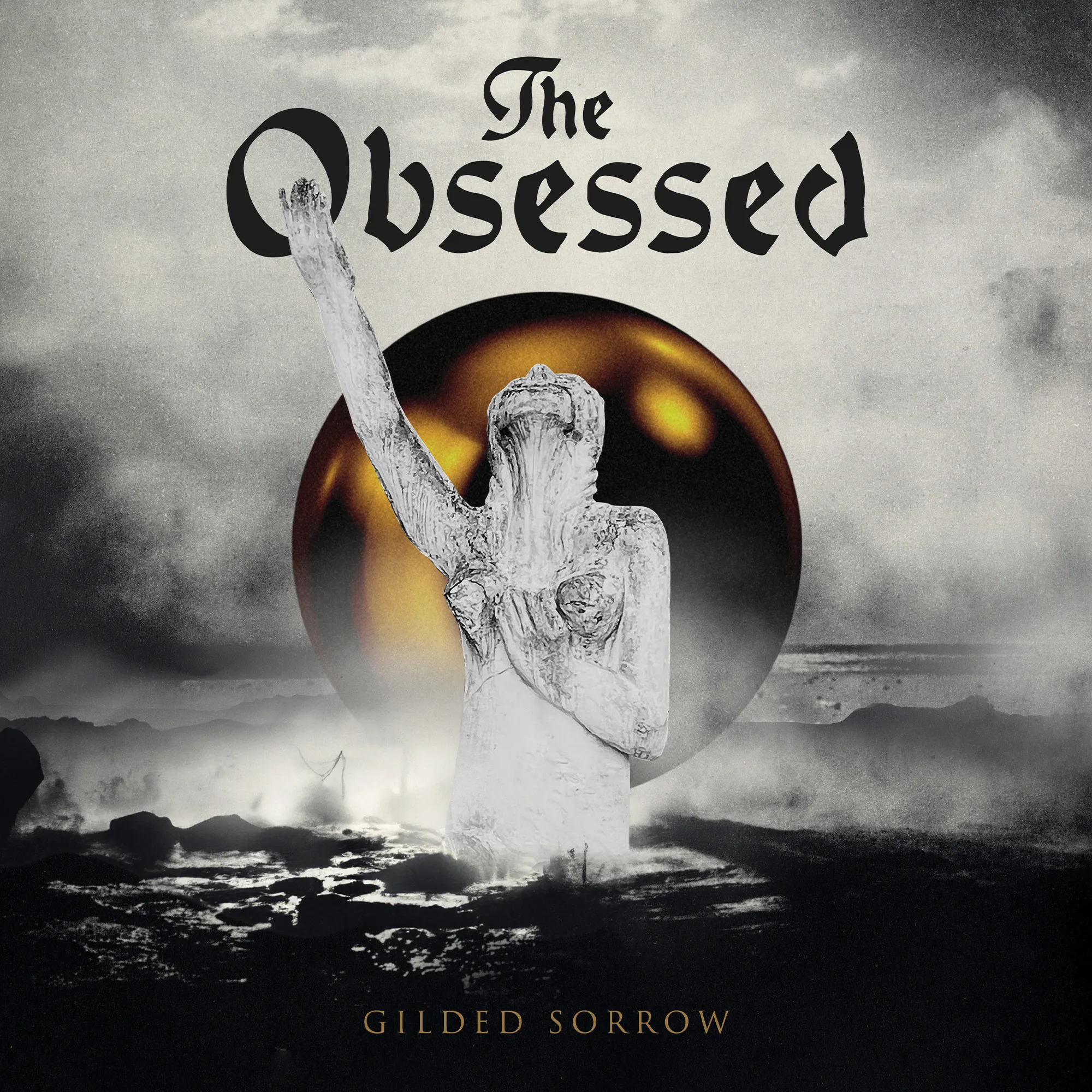 Official album cover art for the release Gilded Sorrow by The Obsessed