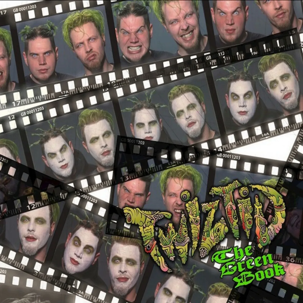 Official album cover art for the release The Green Book by Twiztid
