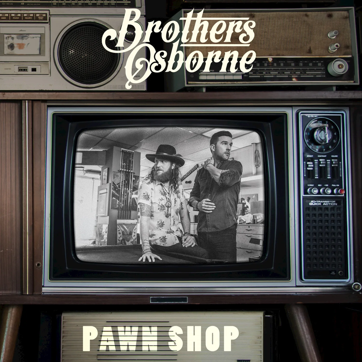 Official album cover art for the release Pawn Shop by Brothers Osborne