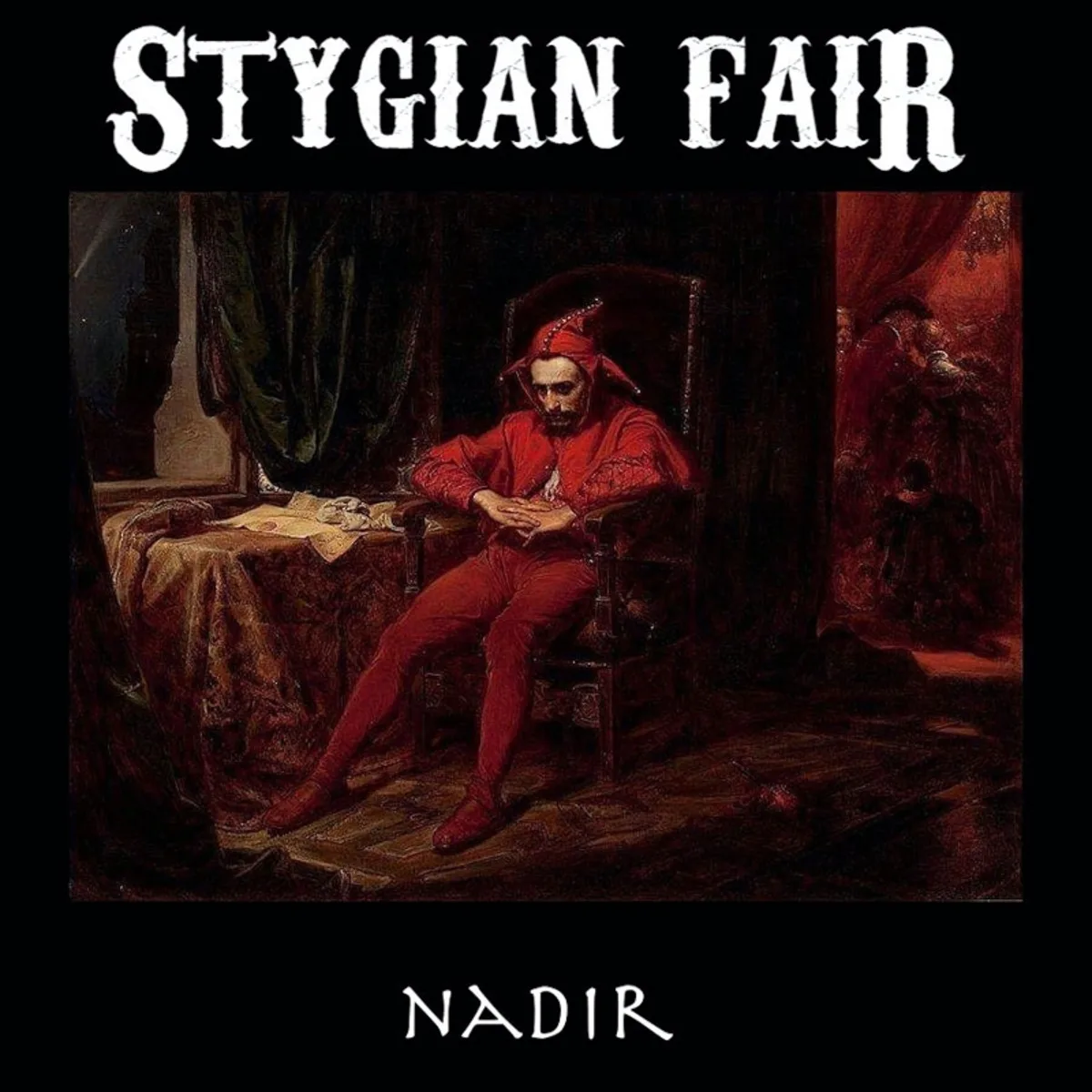 Official album cover art for the release Nadir by Stygian Fair