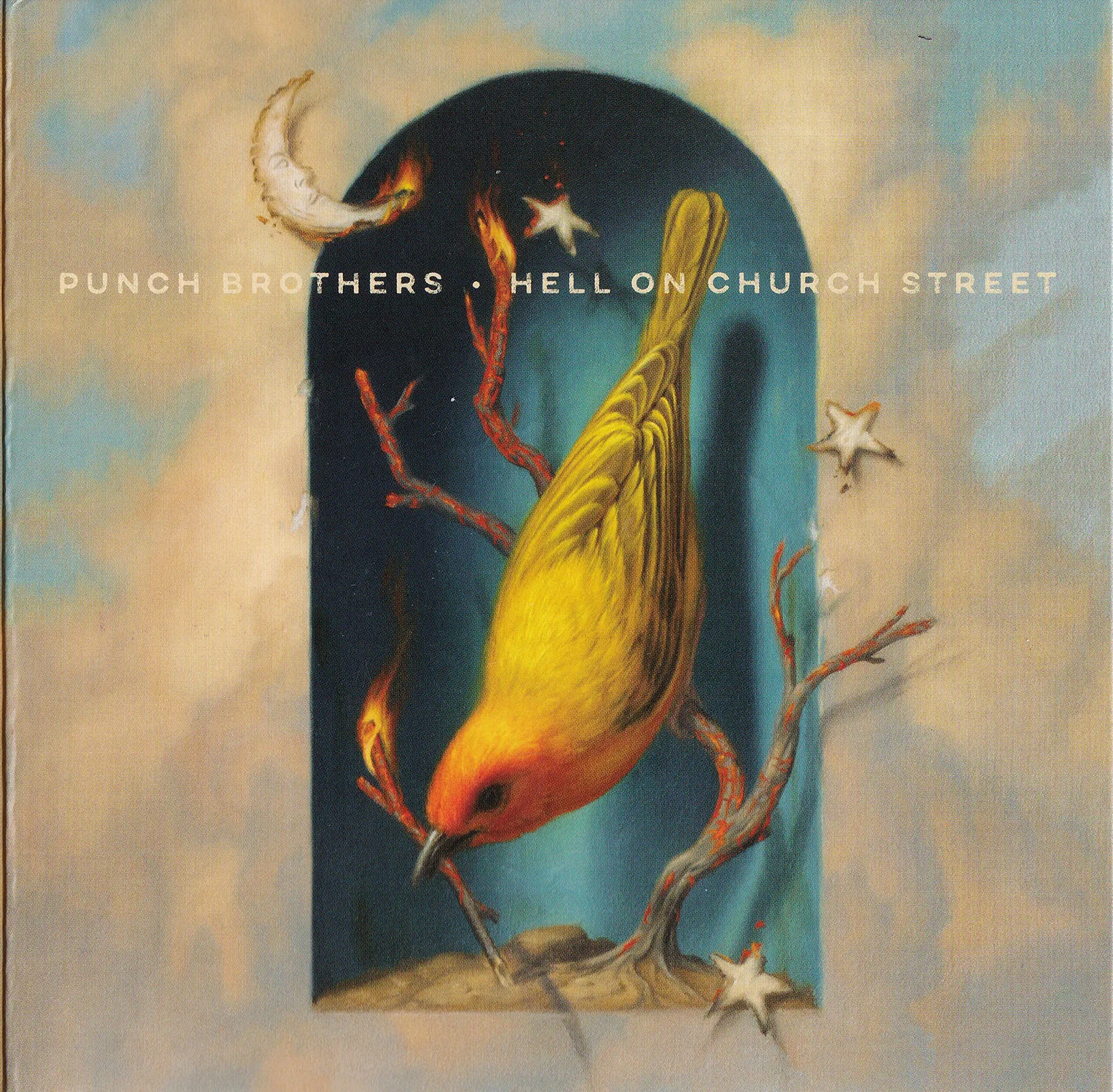 Official album cover art for the release Hell on Church Street by Punch Brothers