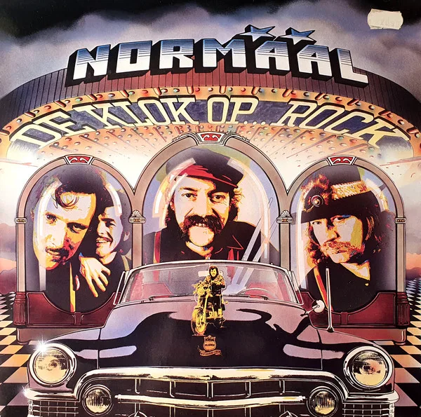 Official album cover art for the release De klok op rock by Normaal