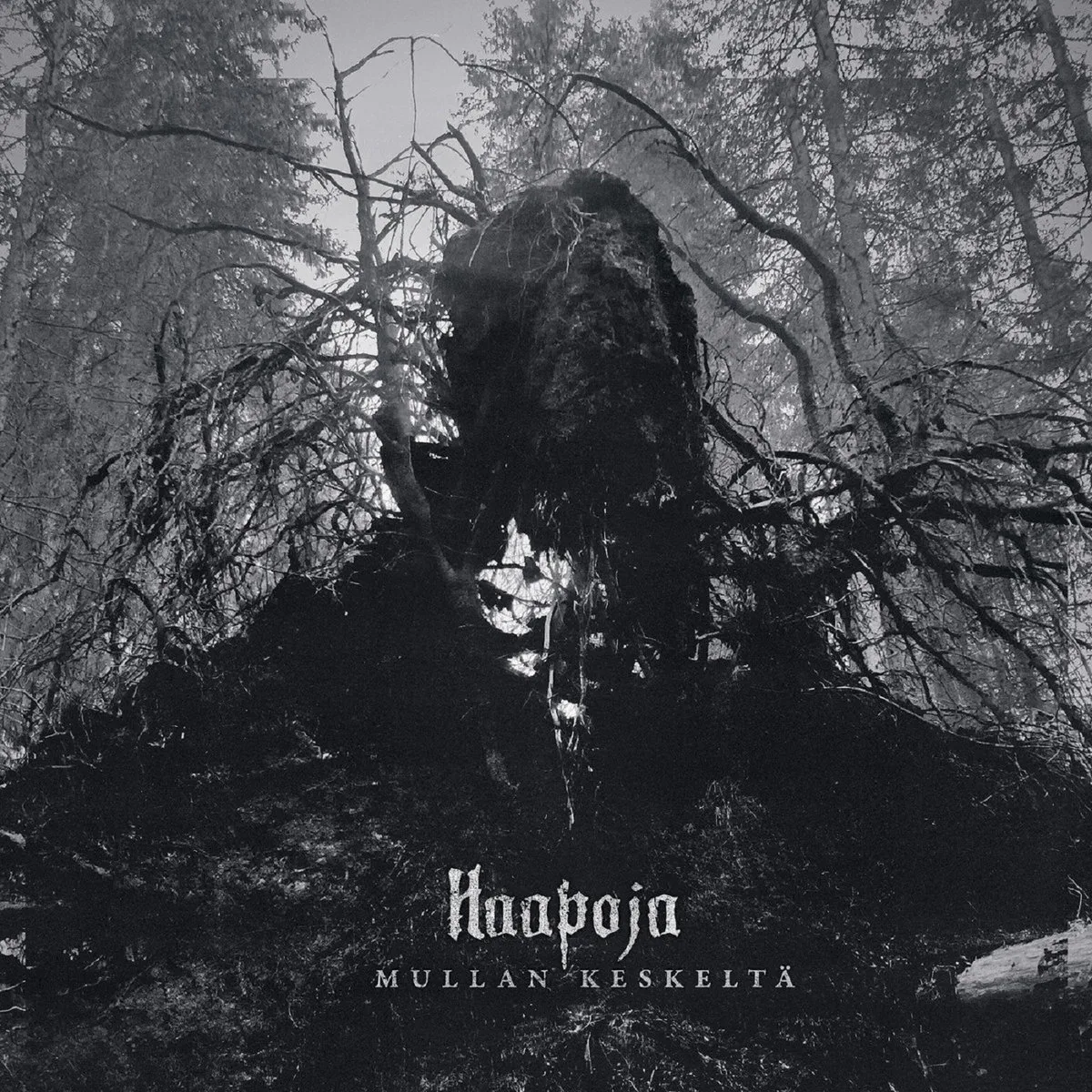Official album cover art for the release Mullan Keskeltä by Haapoja