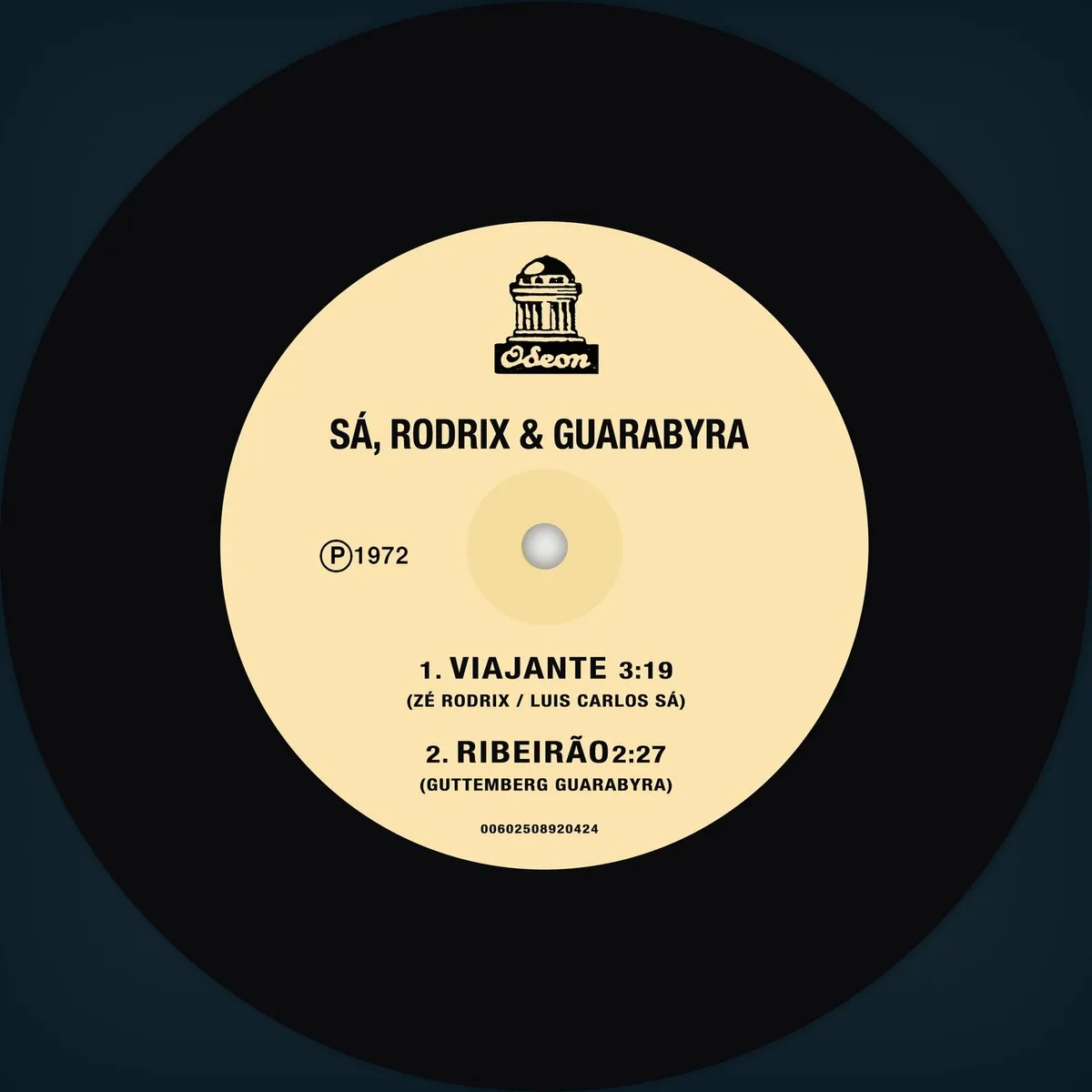Official album cover art for the release Sá, Rodrix & Guarabyra by Sá, Rodrix & Guarabyra