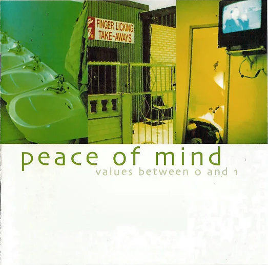 Official album cover art for the release Values Between 0 and 1 by Peace of Mind