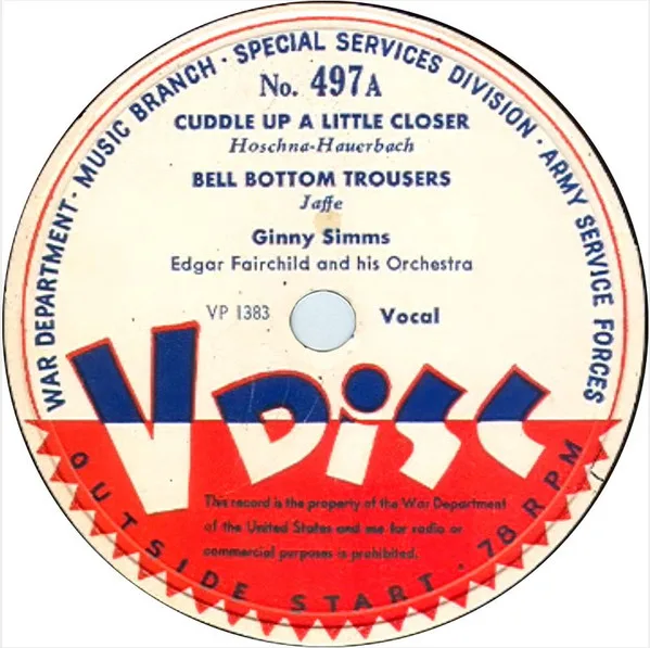 Cuddle Up a Little Closer / Bell Bottom Trousers / / Rosemary