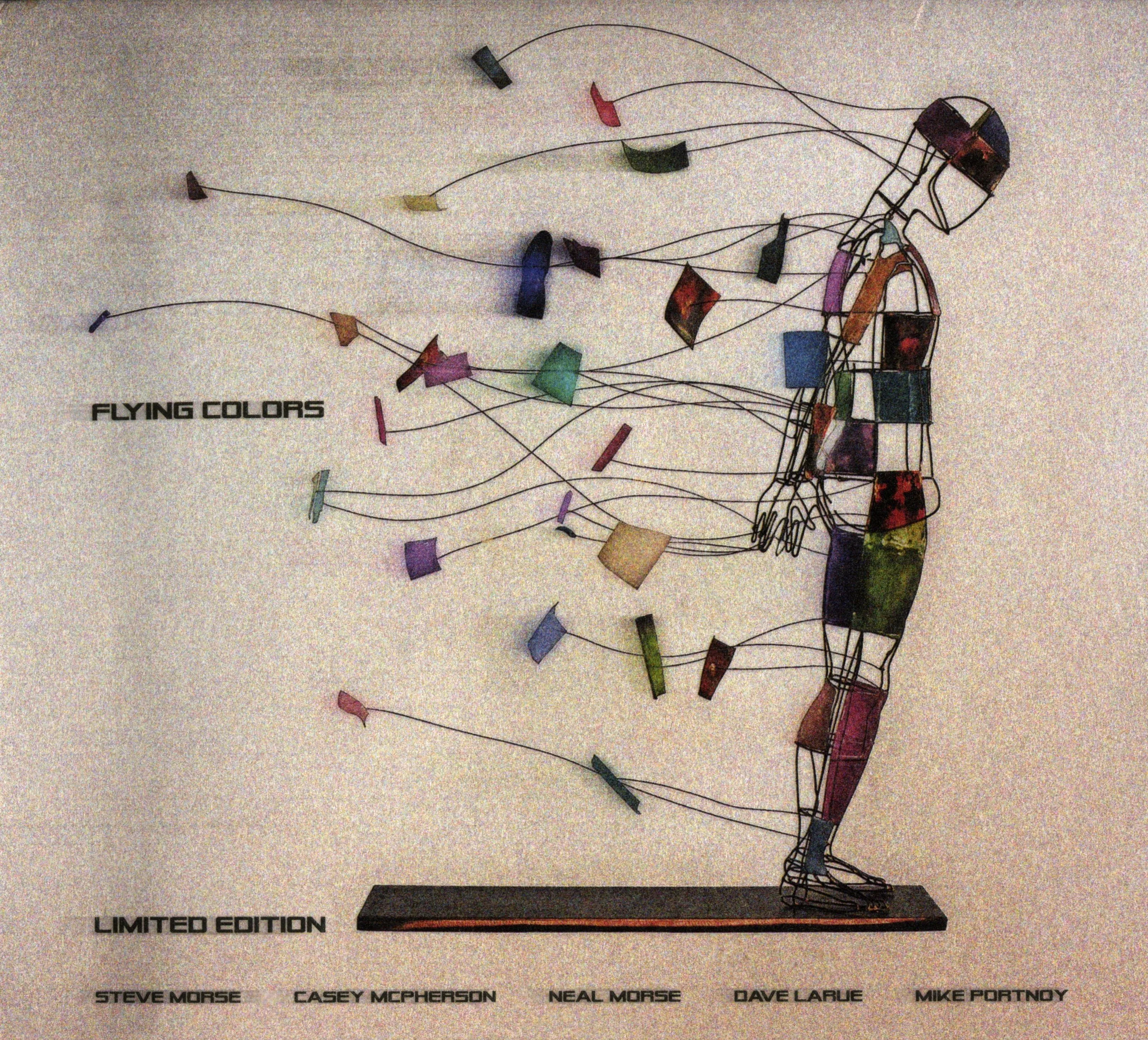 Official album cover art for the release Flying Colors by Flying Colors