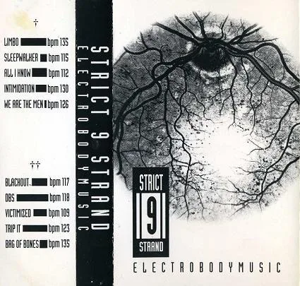 Official album cover art for the release Electrobodymusic by Strict 9 Strand