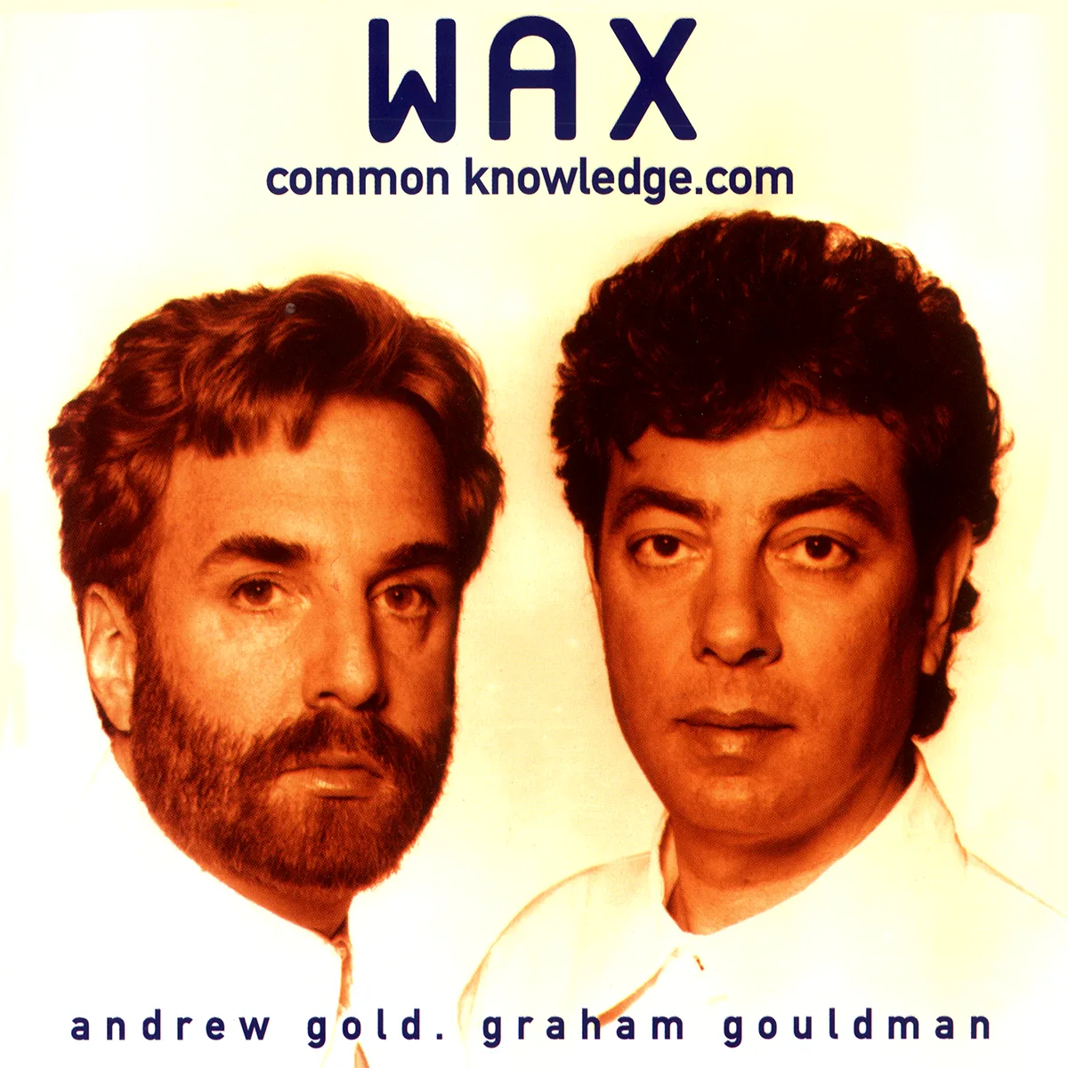 Official album cover art for the release Common Knowledge.com by Wax
