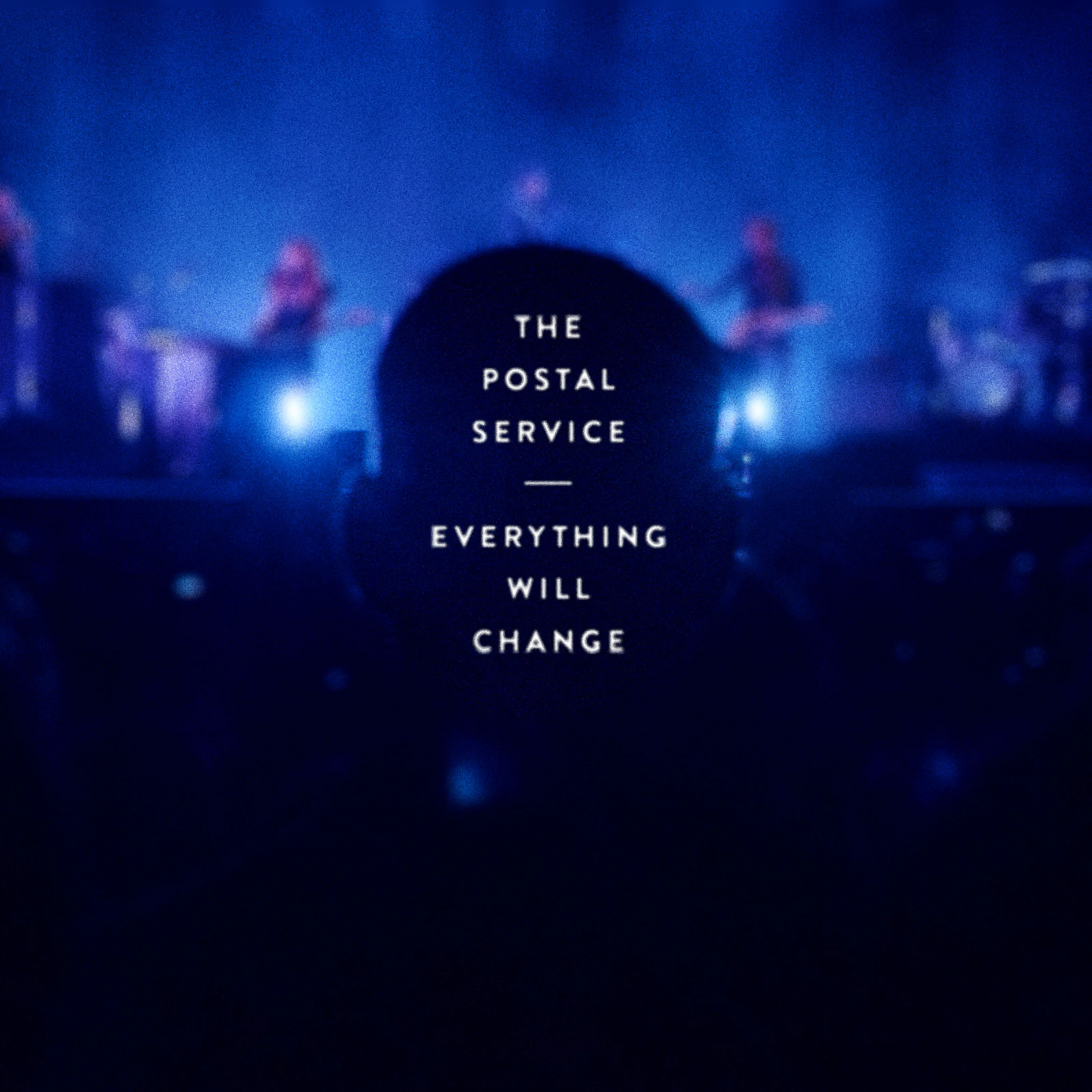 Official album cover art for the release Everything Will Change by The Postal Service