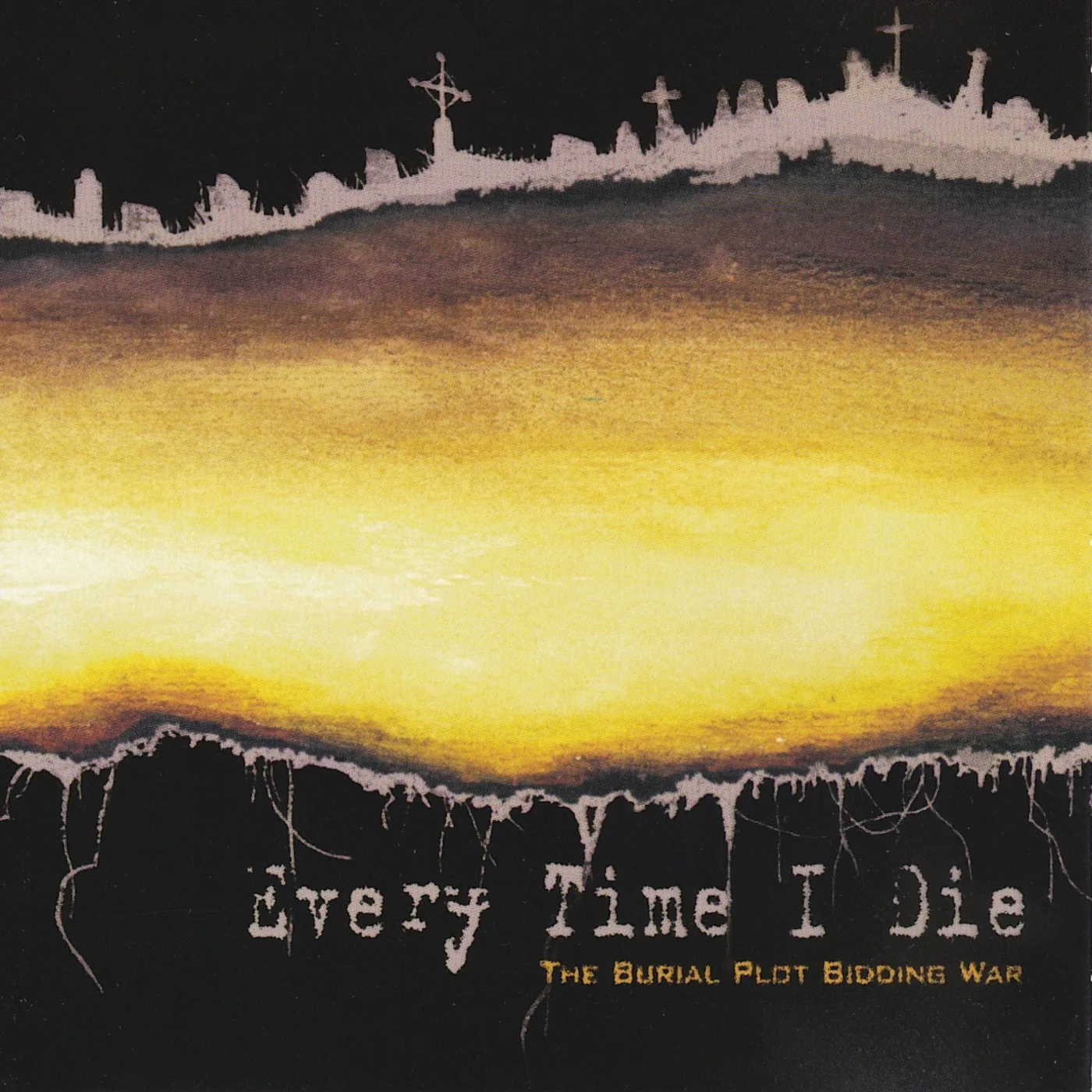 Official album cover art for the release The Burial Plot Bidding War by Every Time I Die