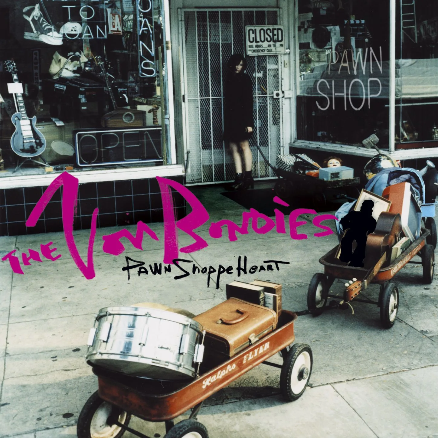 Official album cover art for the release Pawn Shoppe Heart by The Von Bondies