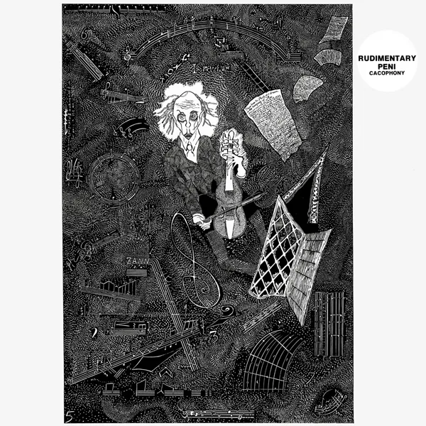 Official album cover art for the release Cacophony by Rudimentary Peni