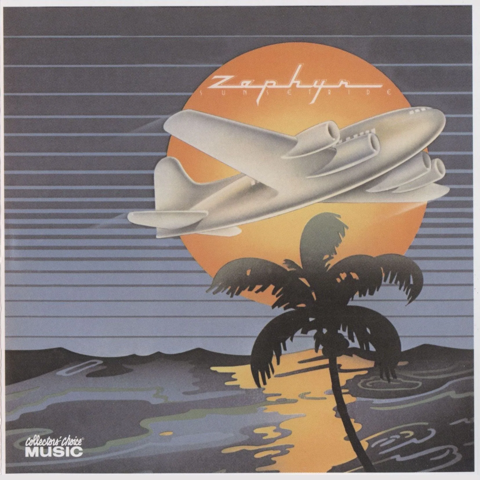 Official album cover art for the release Sunset Ride by Zephyr