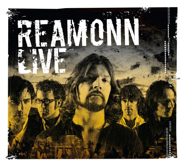 Official album cover art for the release Live by Reamonn