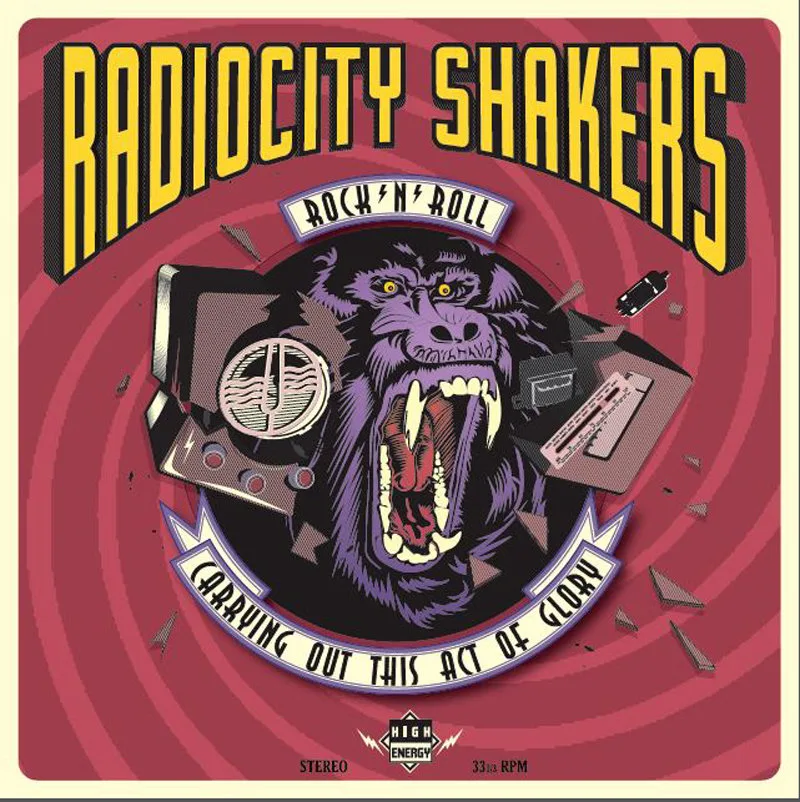 Official album cover art for the release Carrying Out This Act of Glory by Radiocity Shakers