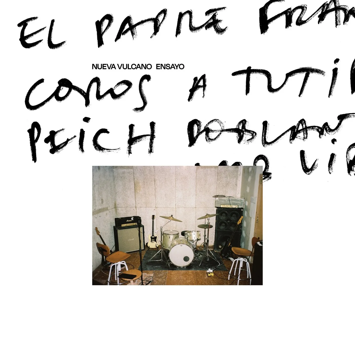 Official album cover art for the release Ensayo by Nueva Vulcano