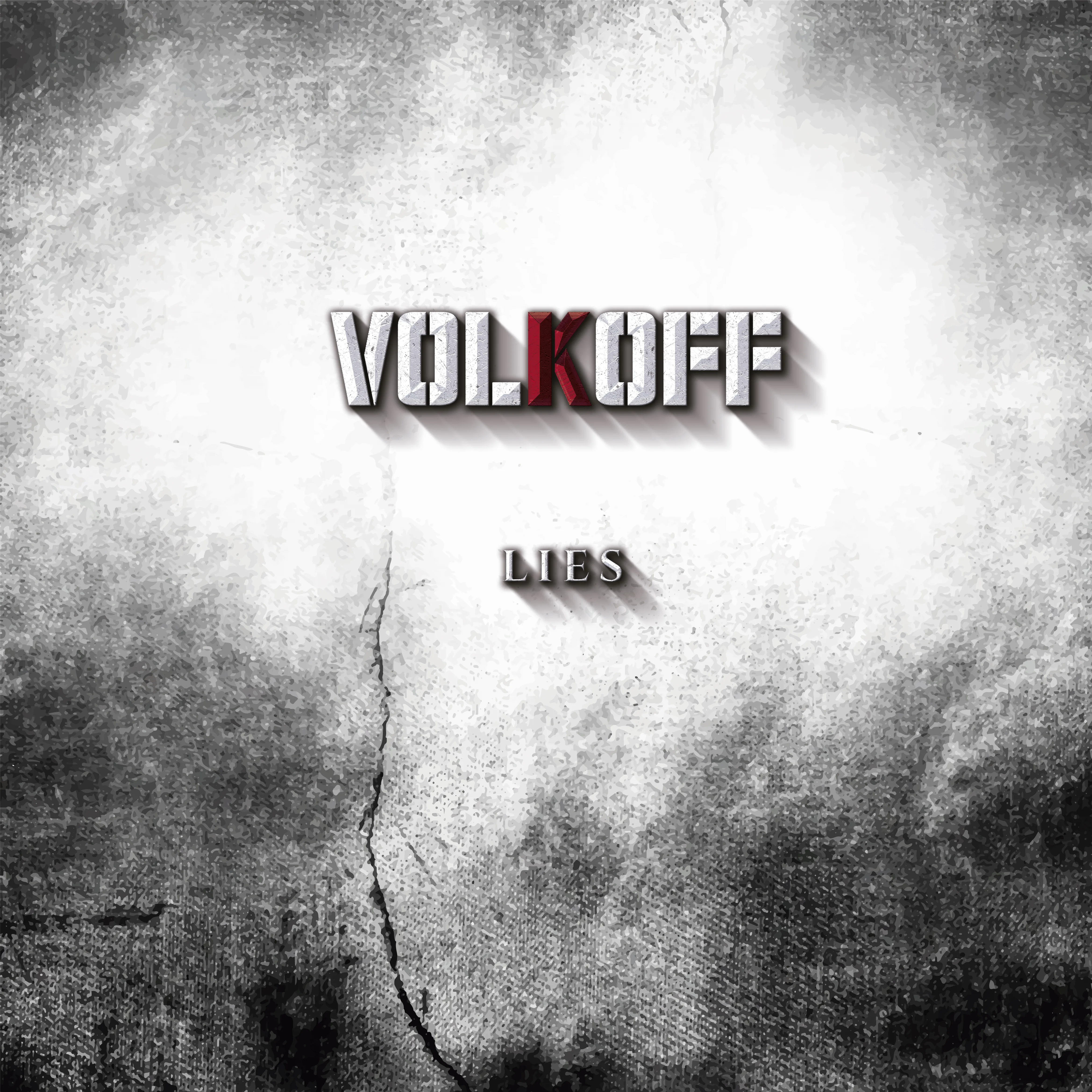 Official album cover art for the release Lies by Volkoff