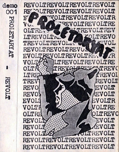 Official album cover art for the release Revolt by Proletaryat