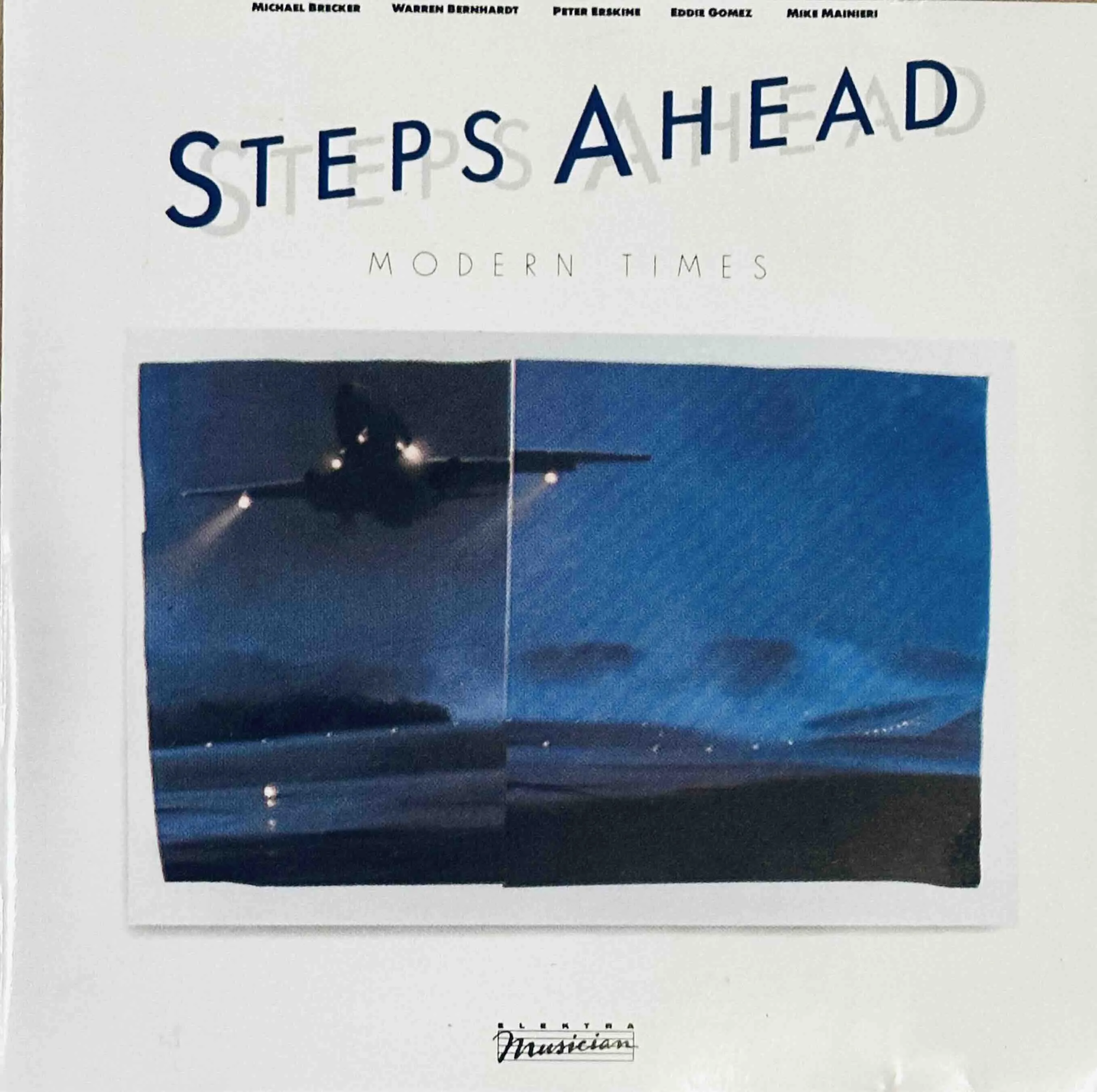 Official album cover art for the release Modern Times by Steps Ahead