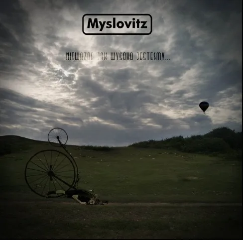 Official album cover art for the release Nieważne jak wysoko jesteśmy... by Myslovitz