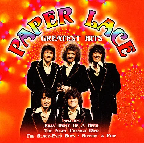 Official album cover art for the release Greatest Hits by Paper Lace