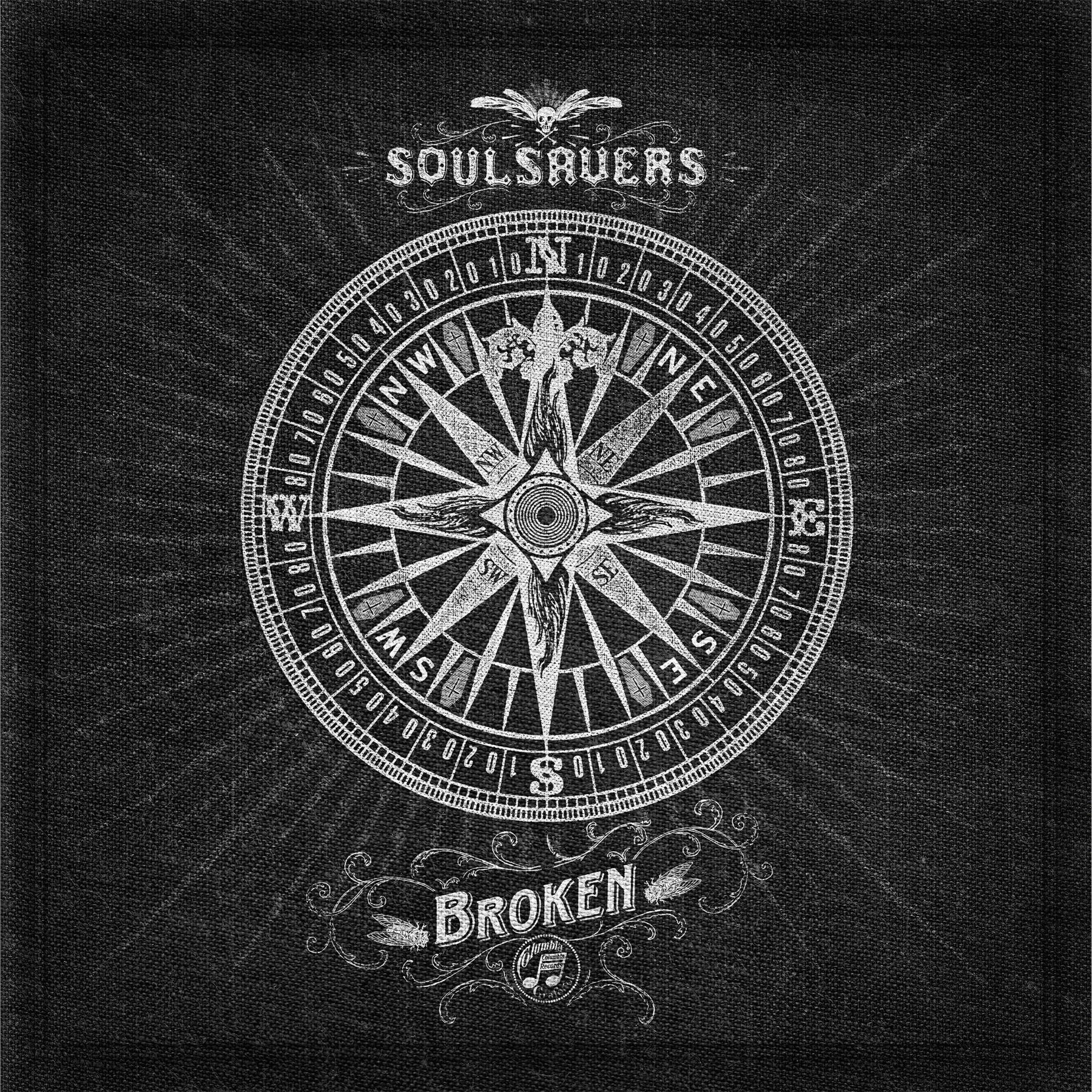 Official album cover art for the release Broken by Soulsavers