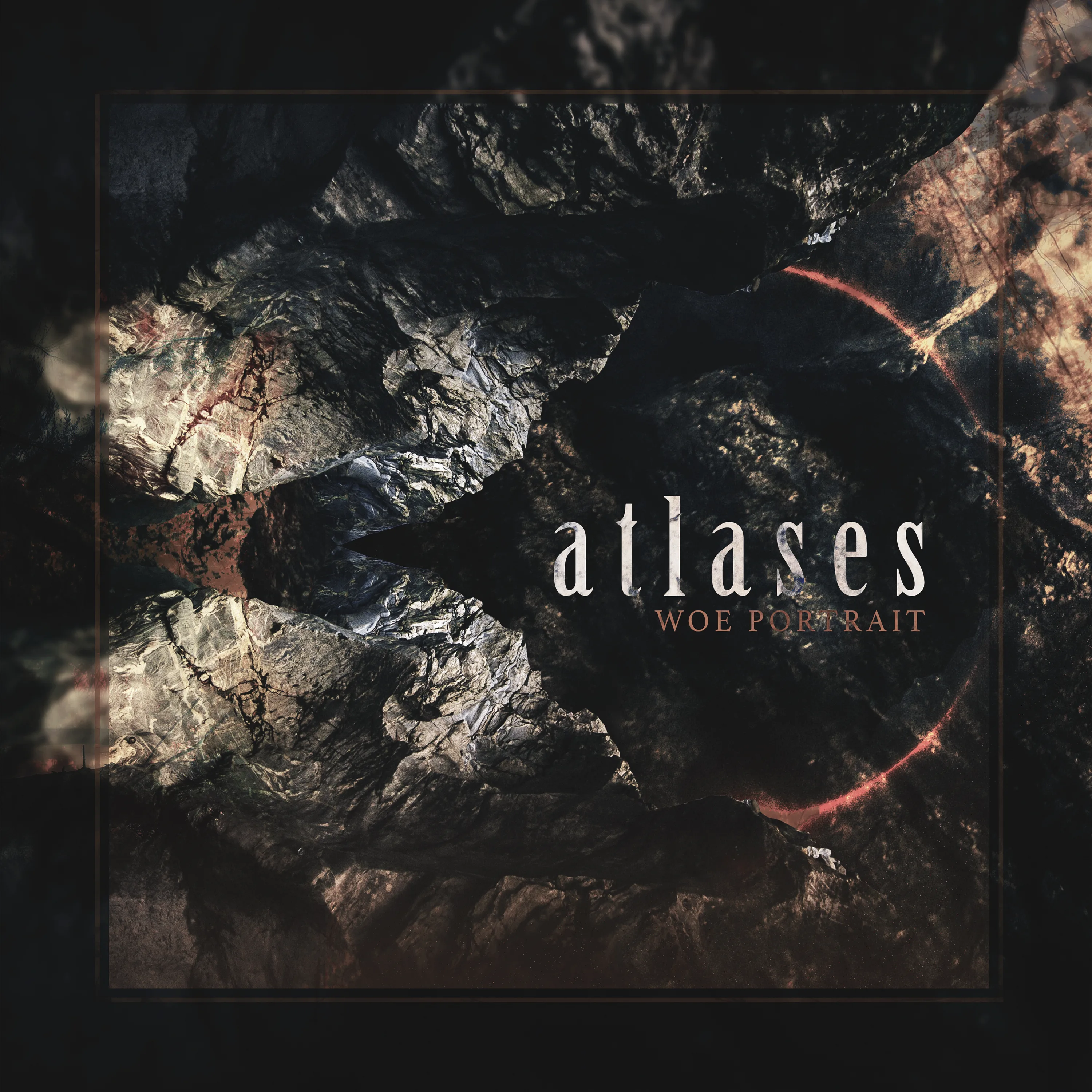 Official album cover art for the release Woe Portrait by Atlases