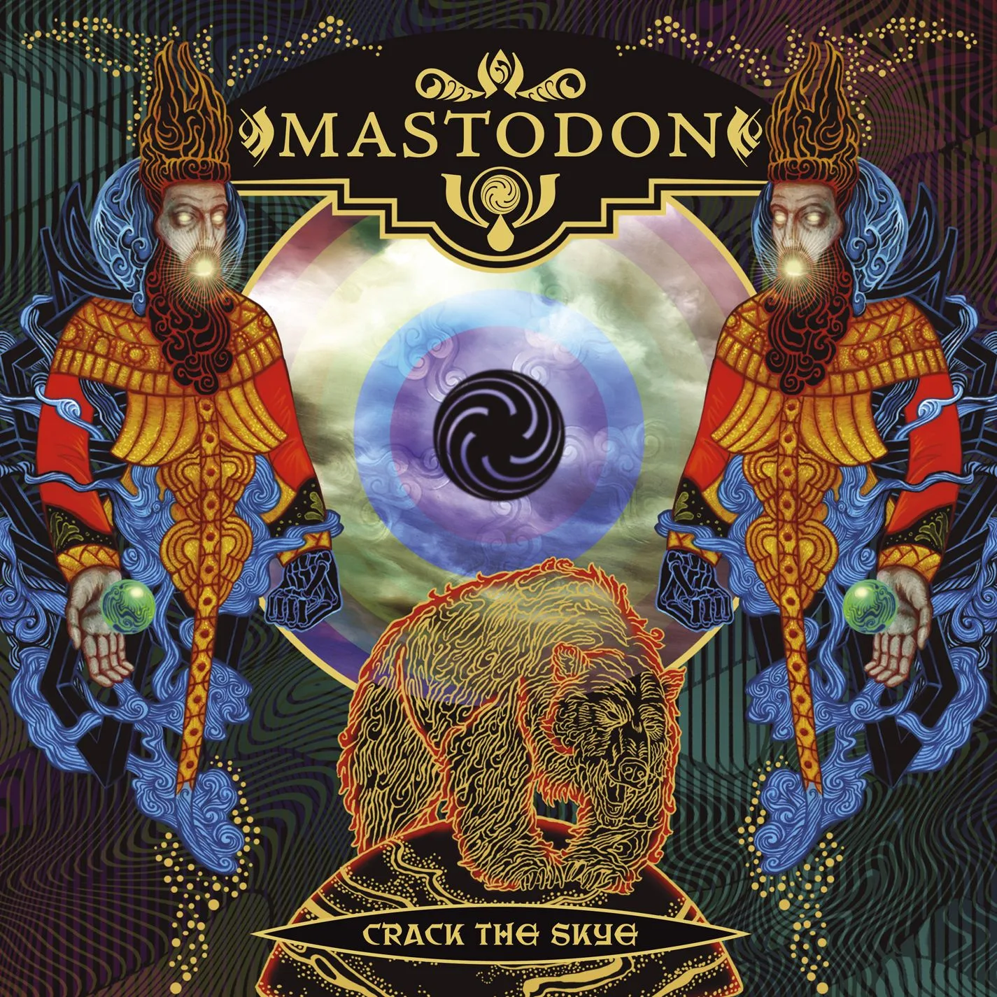 Oblivion song track artwork featured on the album Crack the Skye by Mastodon
