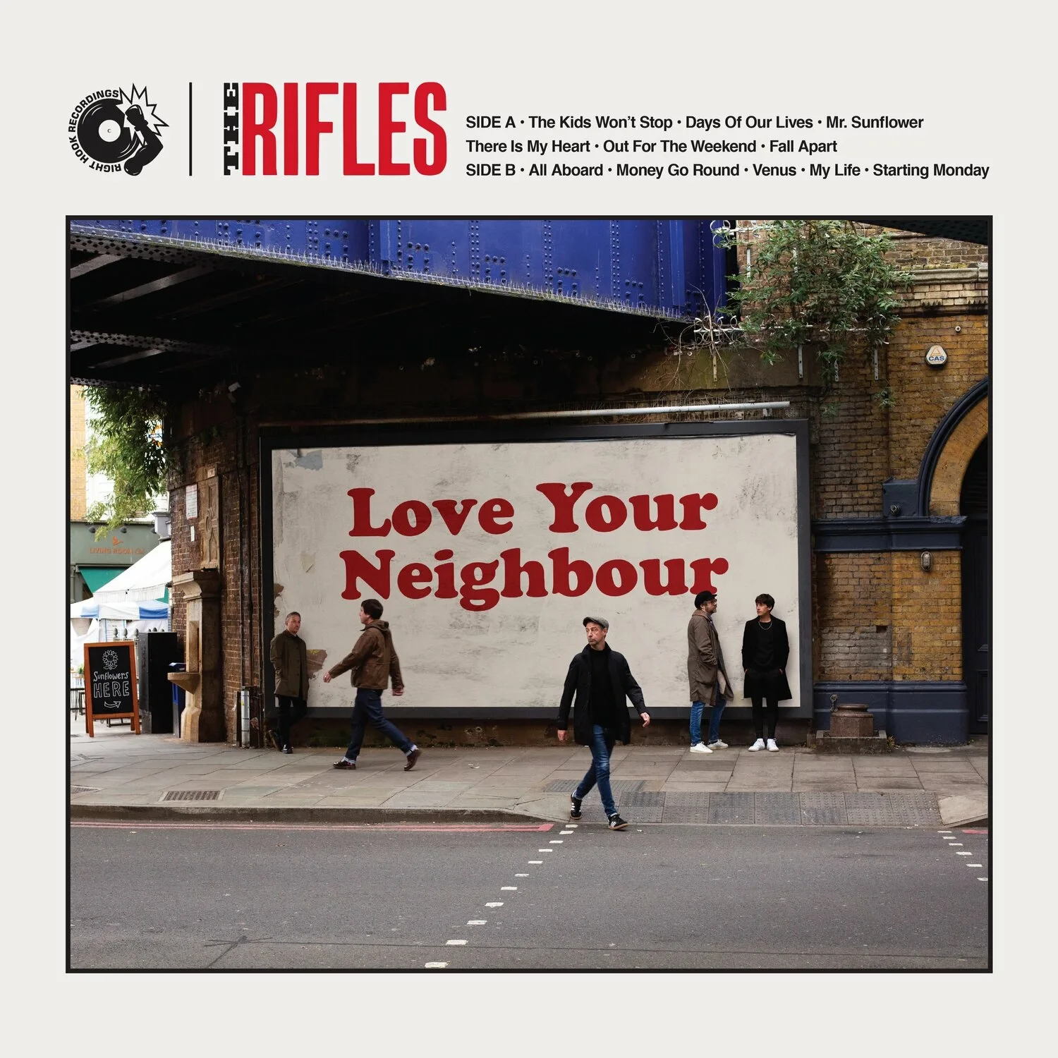 Official album cover art for the release Love Your Neighbour by The Rifles