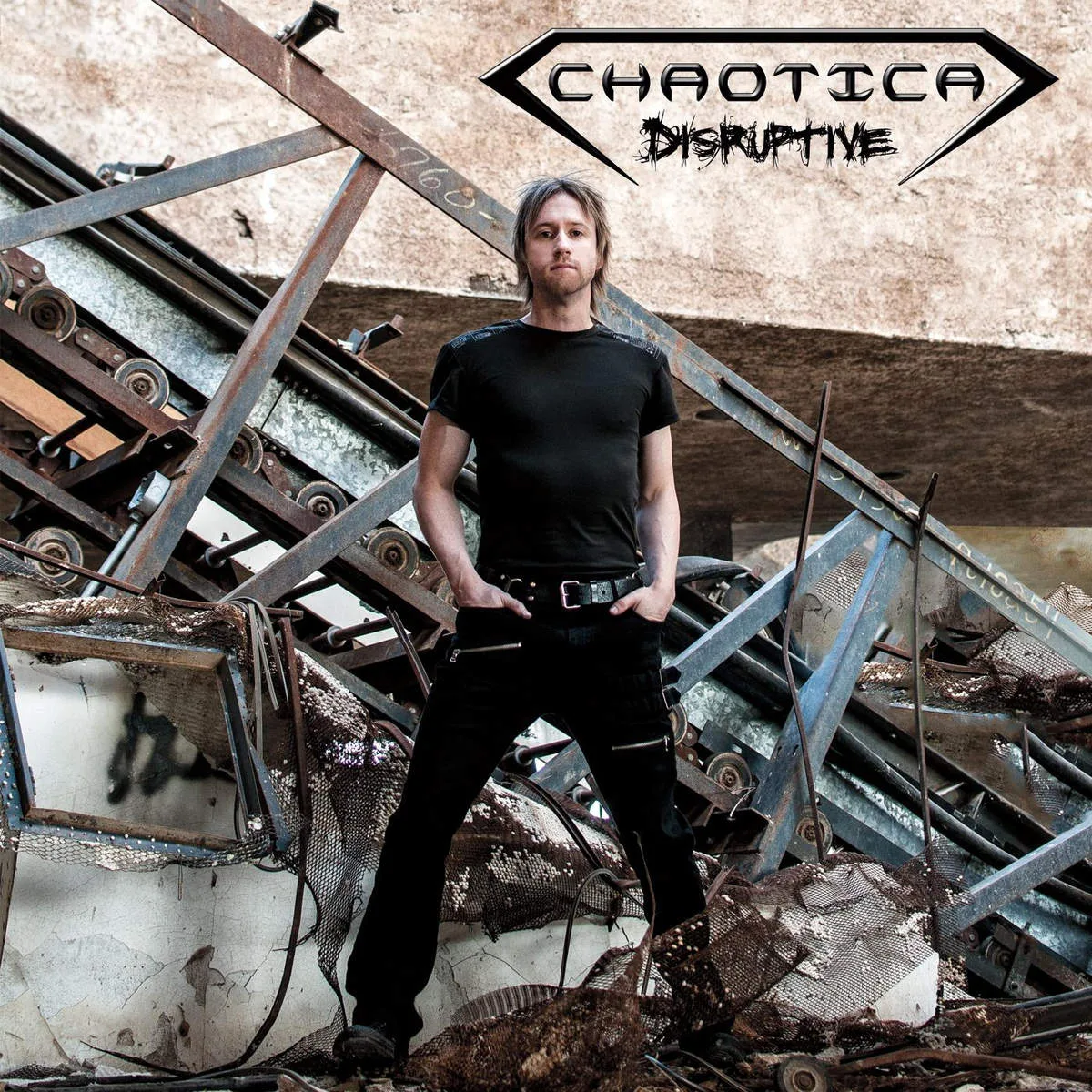 Official album cover art for the release Disruptive by Chaotica