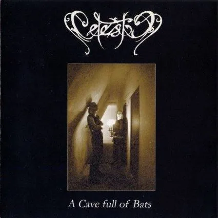 Official album cover art for the release A Cave Full of Bats by Celestia