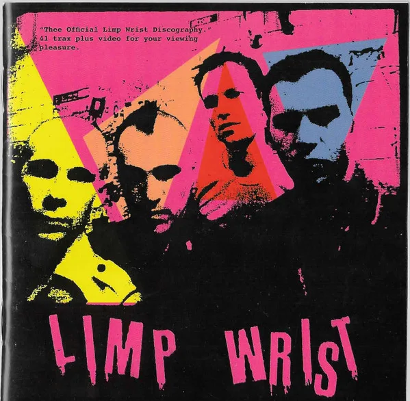 Official album cover art for the release Thee Official Limp Wrist Discography by Limp Wrist