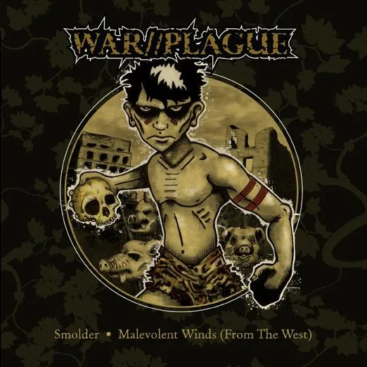 Official album cover art for the release Smolder ∙ Malevolent Winds (From The West) by War//Plague