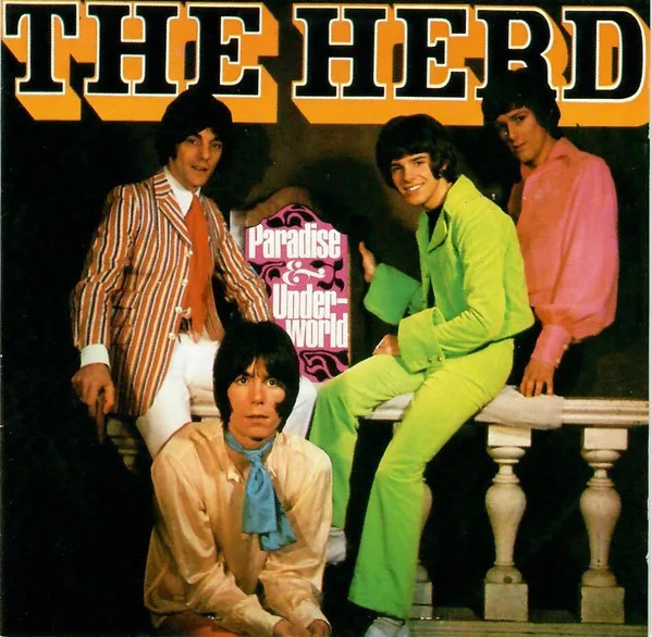 Official album cover art for the release Paradise & Underworld by The Herd