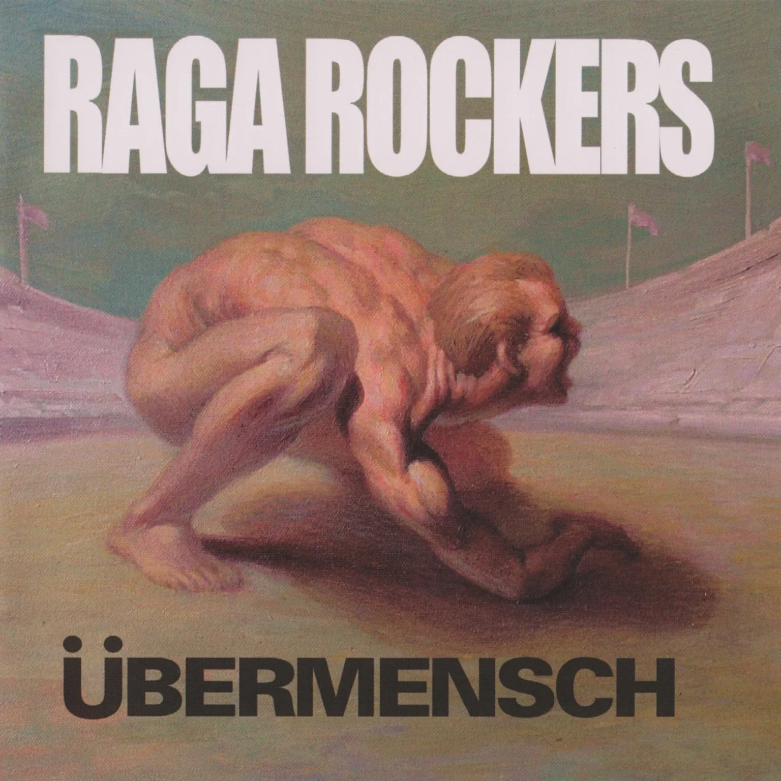 Official album cover art for the release Übermensch by Raga Rockers