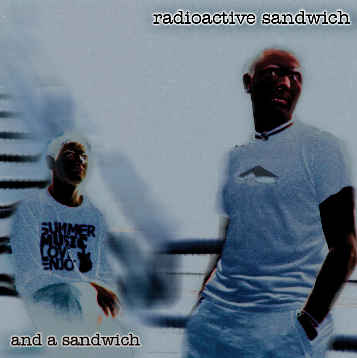 Official album cover art for the release And a Sandwich by Radioactive Sandwich