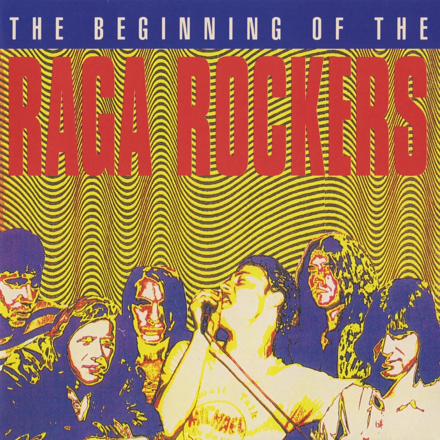 Official album cover art for the release The Beginning of the Raga Rockers by Raga Rockers
