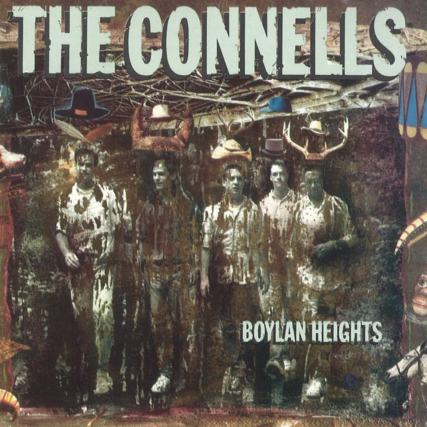 Official album cover art for the release Boylan Heights by The Connells