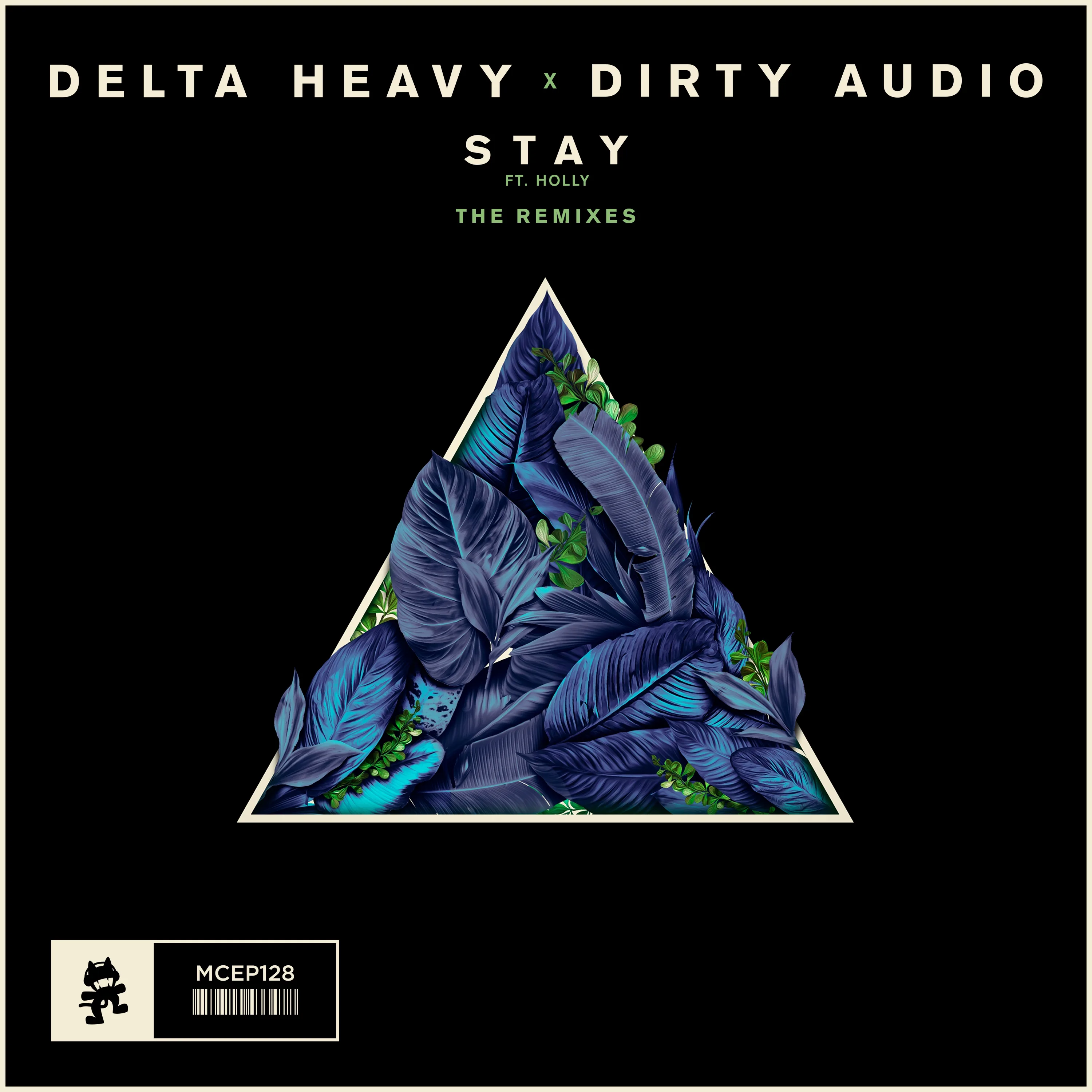 Official album cover art for the release Stay (the remixes) by Delta Heavy
