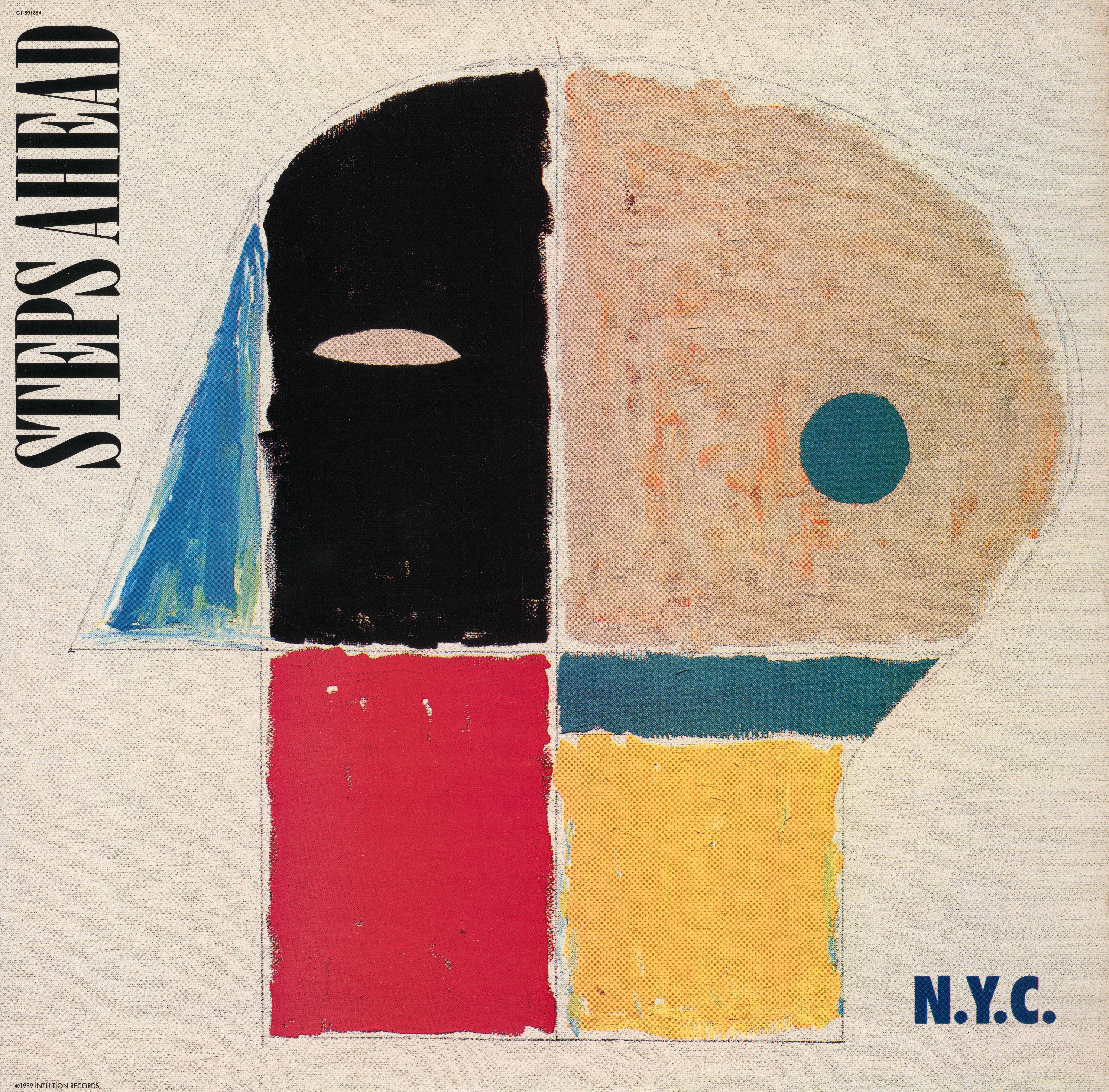 Official album cover art for the release N.Y.C. by Steps Ahead