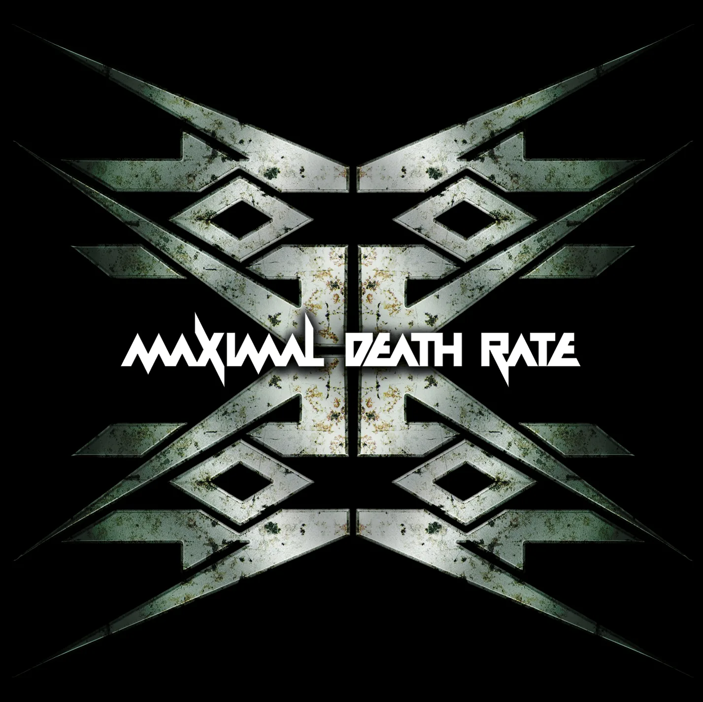 Official album cover art for the release Maximal Death Rate by Aura of Pestilence
