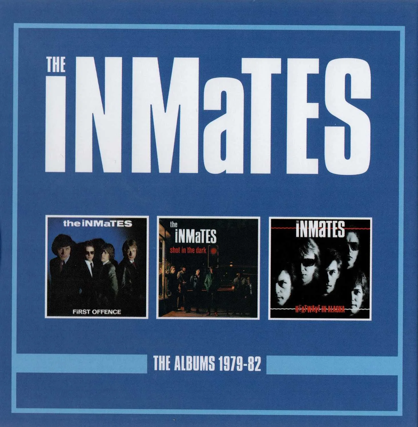 Official album cover artwork for The Albums 1979-82 by The Inmates