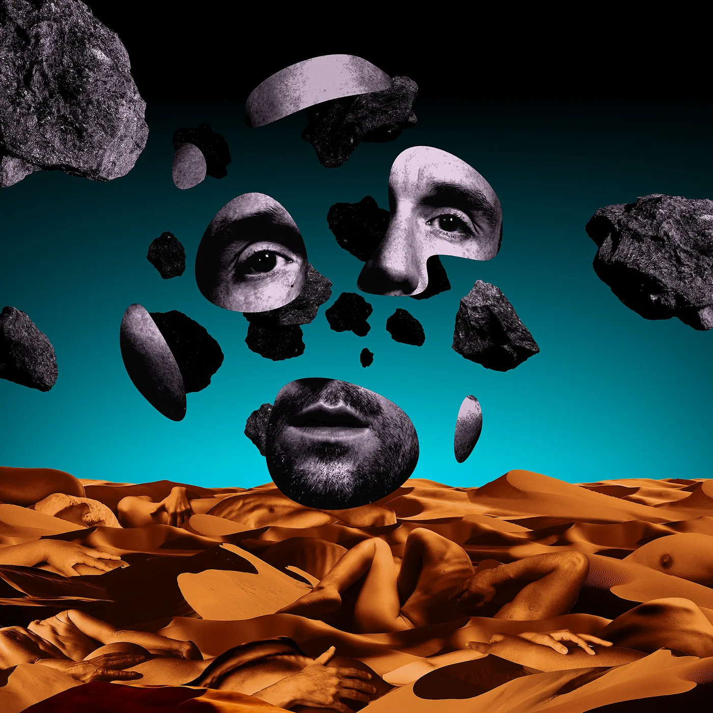 survivin’ song track artwork featured on the album Goosebumps by Bastille
