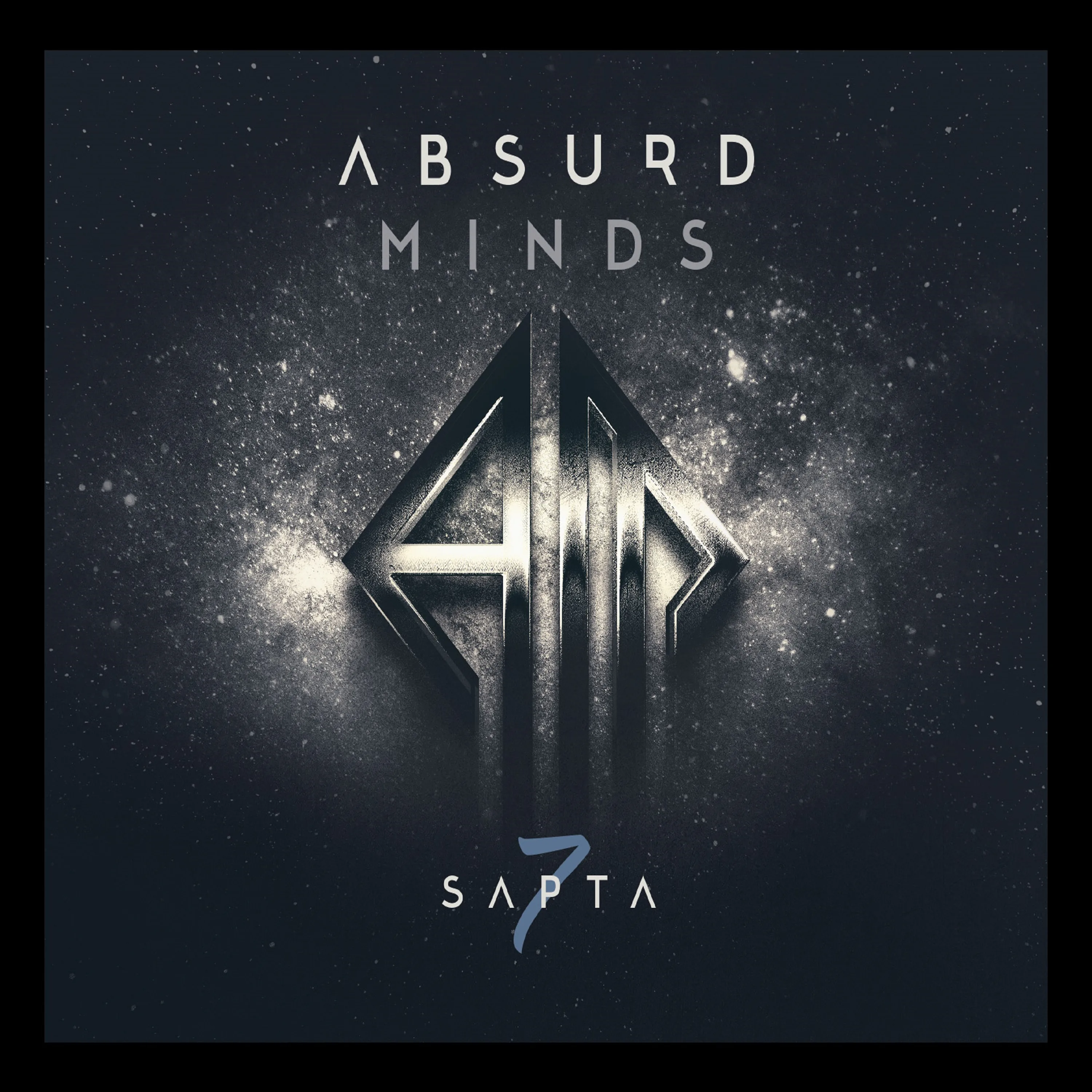 Official album cover art for the release Sapta by Absurd Minds